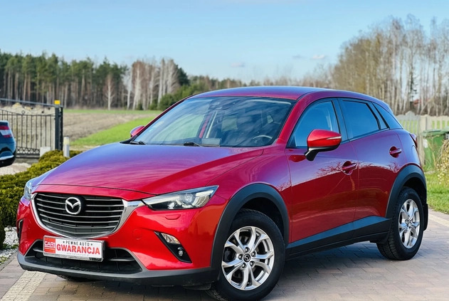 Mazda CX-3 cena 58900 przebieg: 128454, rok produkcji 2016 z Wolbrom małe 562